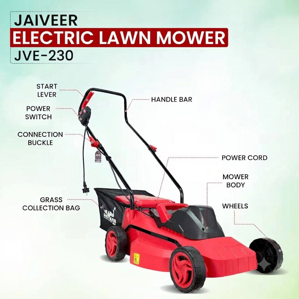 Jaiveer electric lawn mower JVE-230