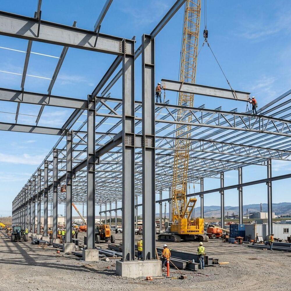 Structural Steel Fabrication And Erection Services