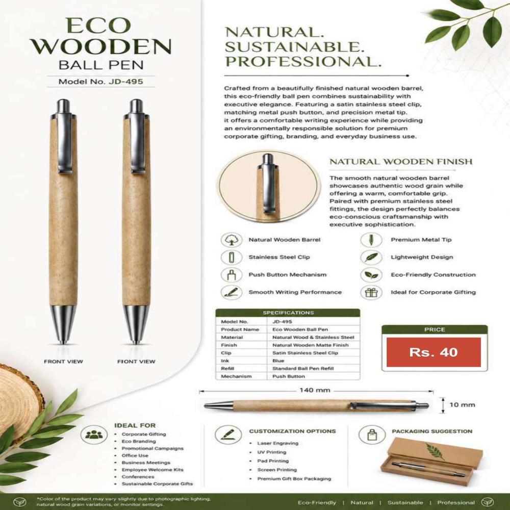 JD-495 Executive Metal Ball Pen