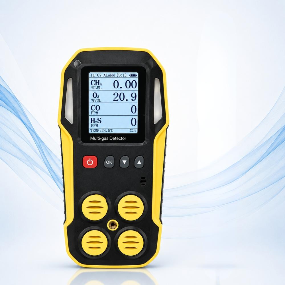 Multi Gas Safety Detector