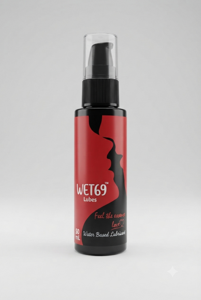 WET69 Lubes water based lubricant gel 50ml