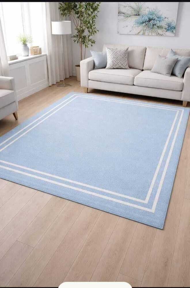 Light Blue Area Rug