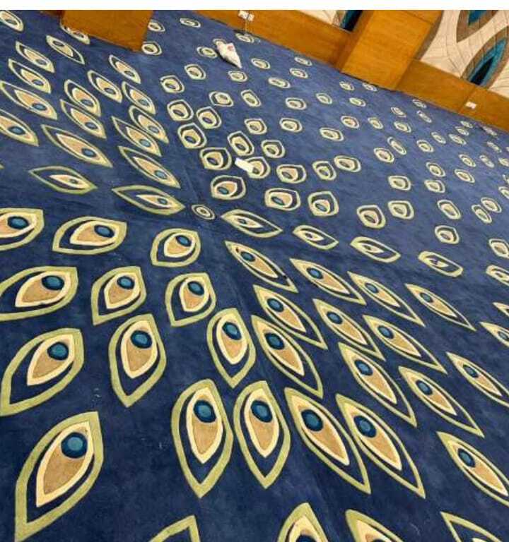 Peacock Design Carpet