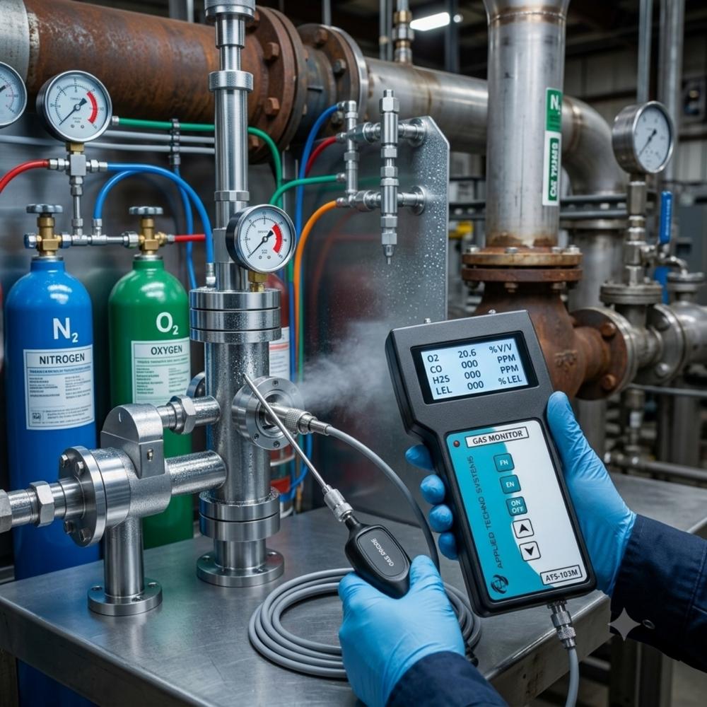 Multi Gas Monitor With Pump