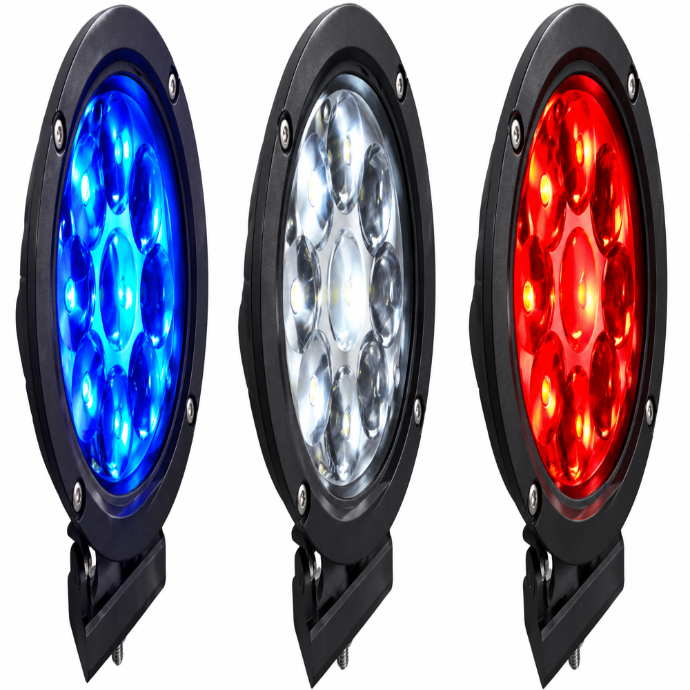 Overhead Crane Warning Light 45w - Alarm Light Color: Blue
