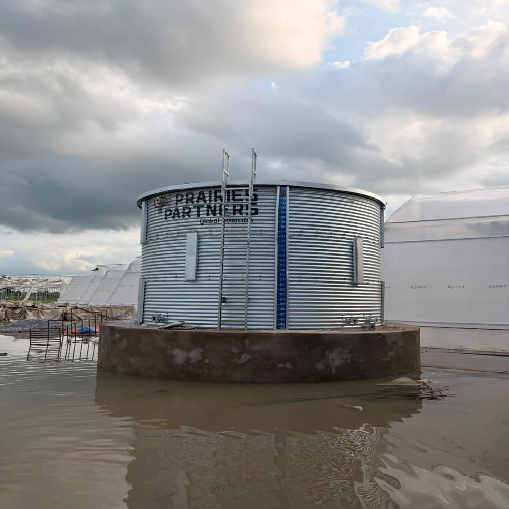 Prefabricated Zincalume Steel Water Storage Tank