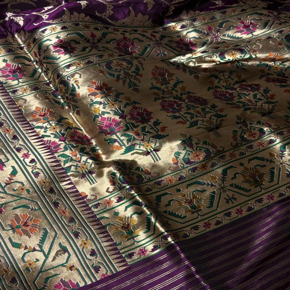 Raatrani Paithani Silk Saree