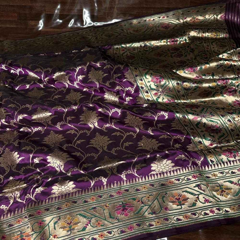 Raatrani Paithani Silk Saree