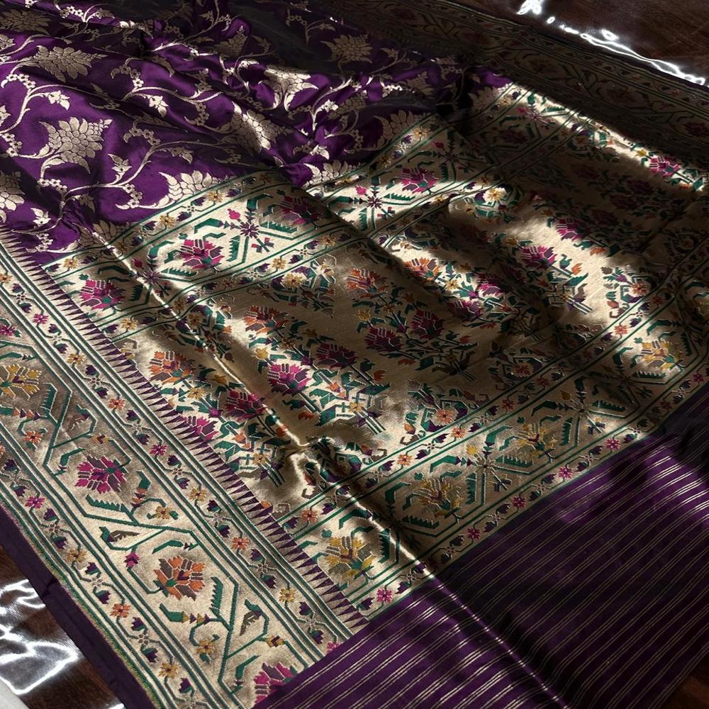 Raatrani Paithani Silk Saree