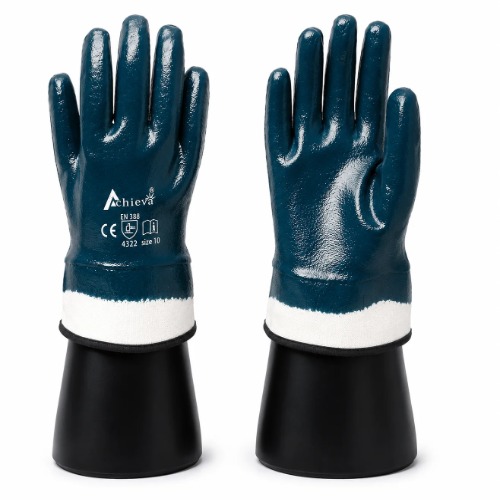 Double Dipped Open Cup Hand Gloves