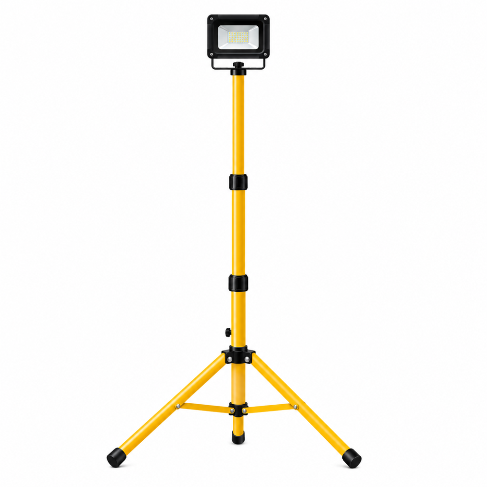 Portable Tripod Site Work Light with One Head/ Two Heads
