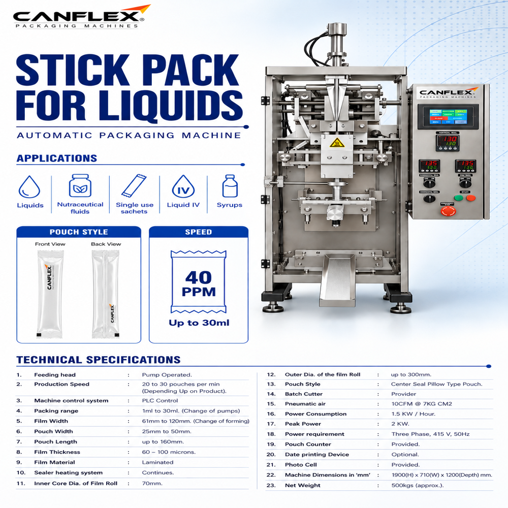 30ml Liquid Sachet Packing Machine - Automatic Grade: Automatic