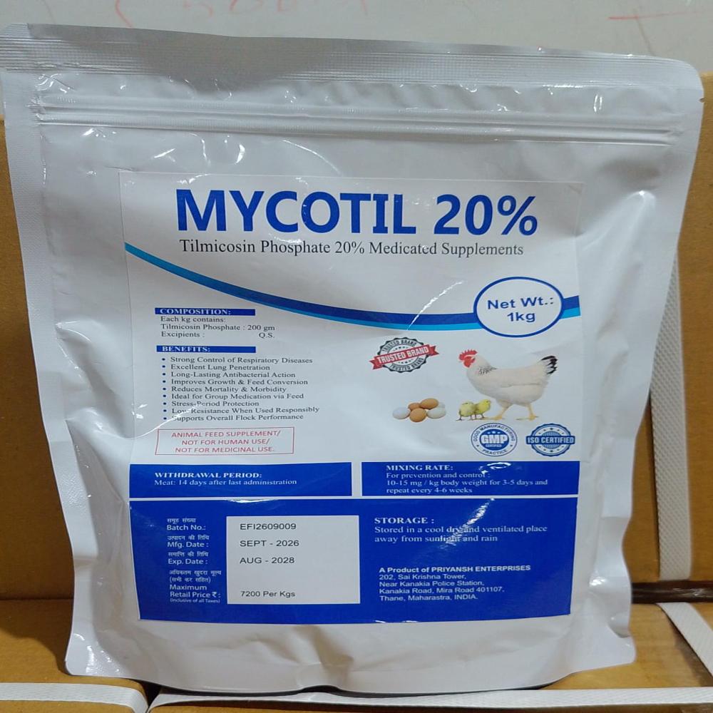 Tilmicosin Phosphate - Admixture (%): Na