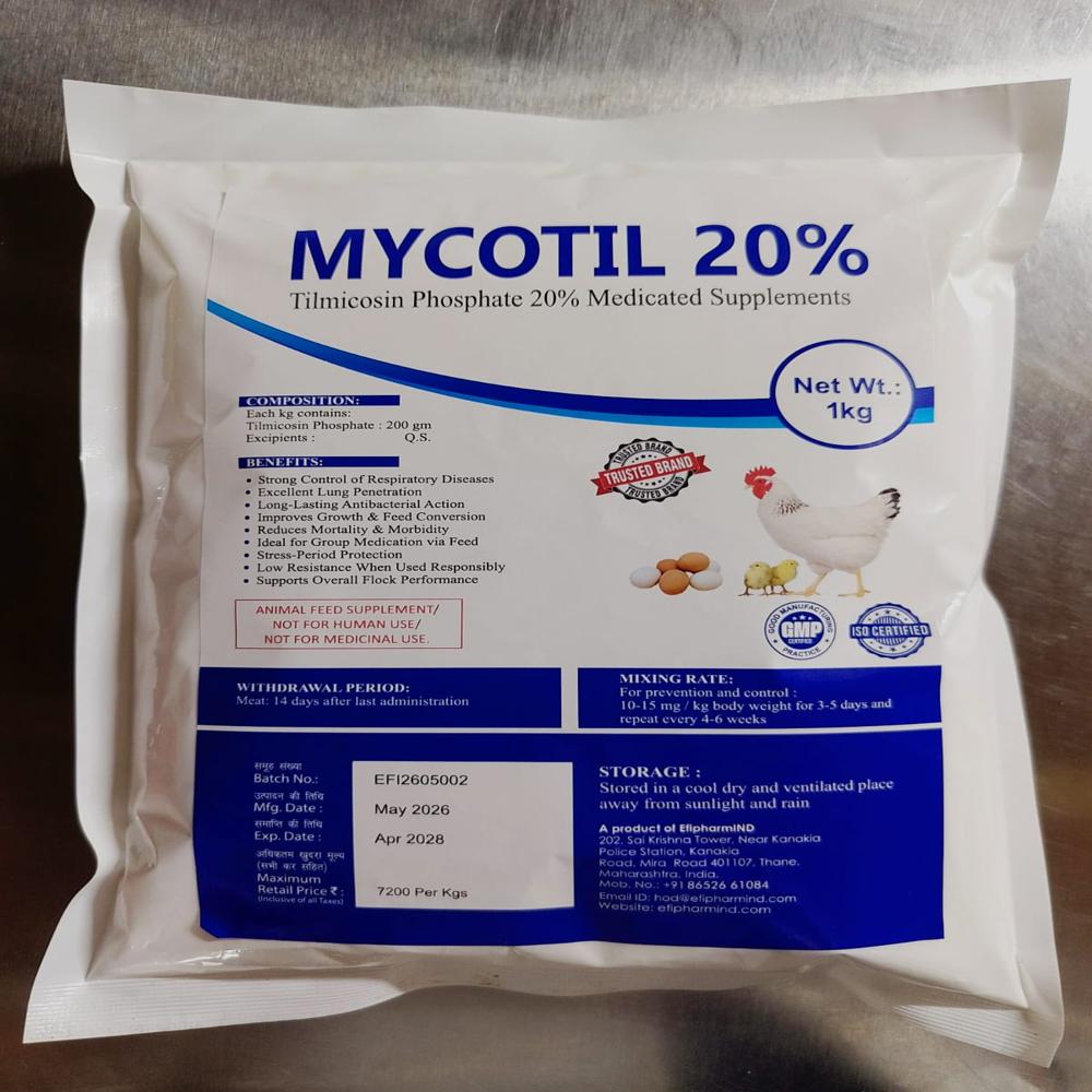 Tilmicosin Phosphate - Admixture (%): Na