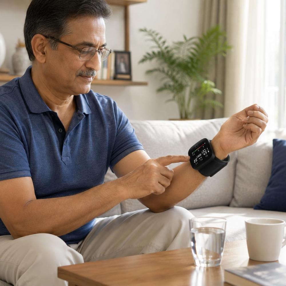 Wrist Electronic Blood Pressure Monitor