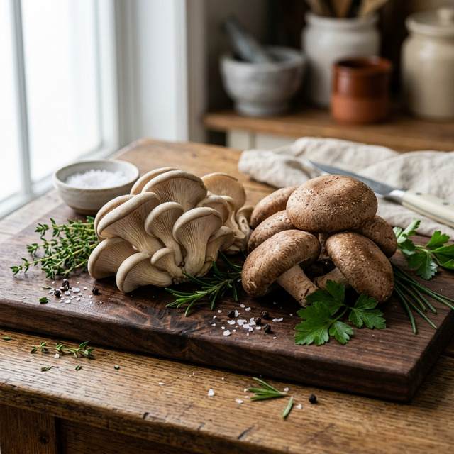 Button Mushrooms