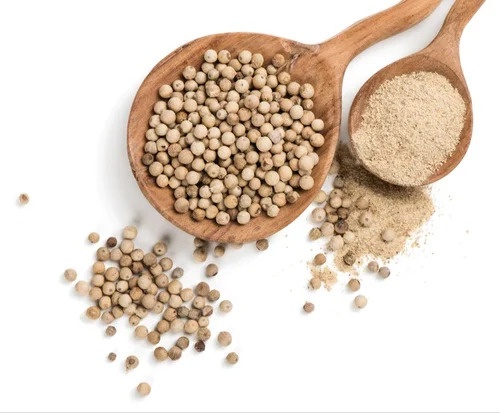 Solid Dry White Pepper