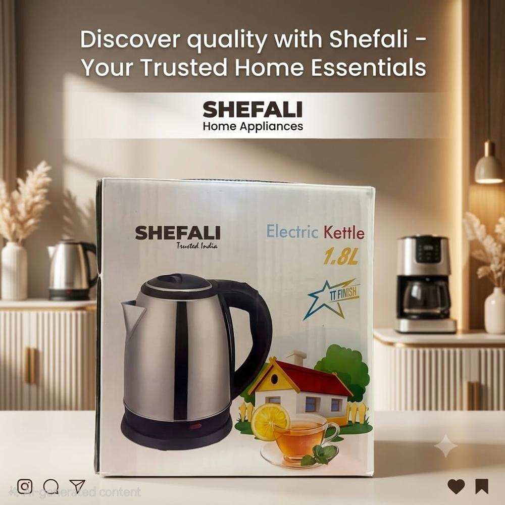 Shefali Electric Kettle 1.8 Ltr