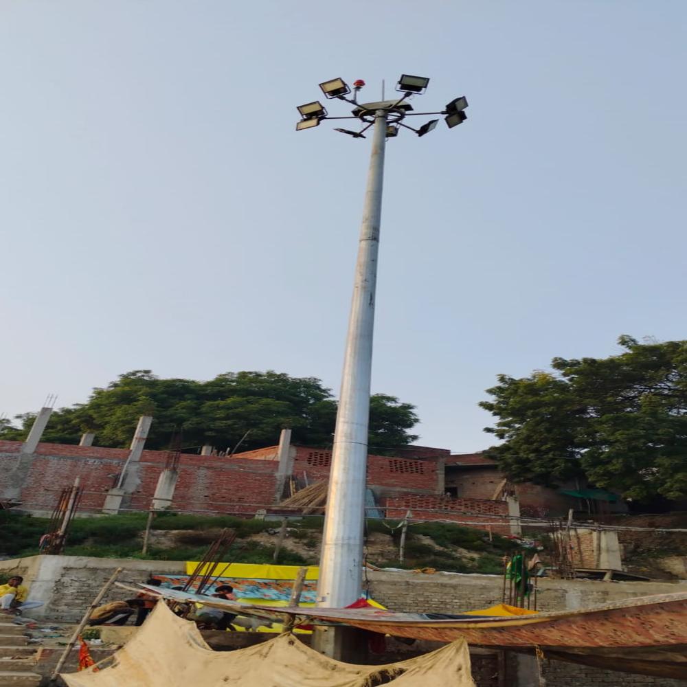 9 Mtr Octagonal Pole - Color: As Per Requirement