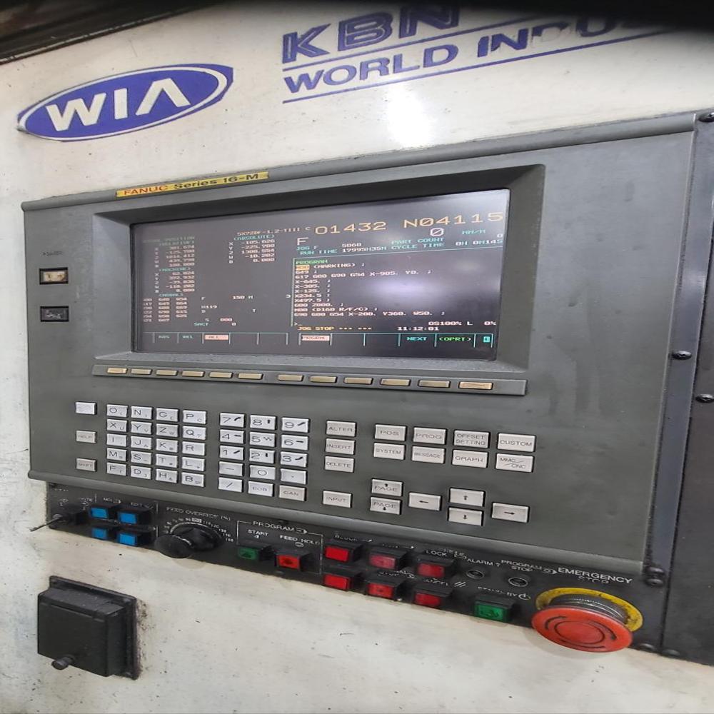 Wia Kbn-135 Cnc Table Type Horizontal Boring Machine