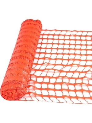Orange Plastic Fencing Net - Color: Orrange