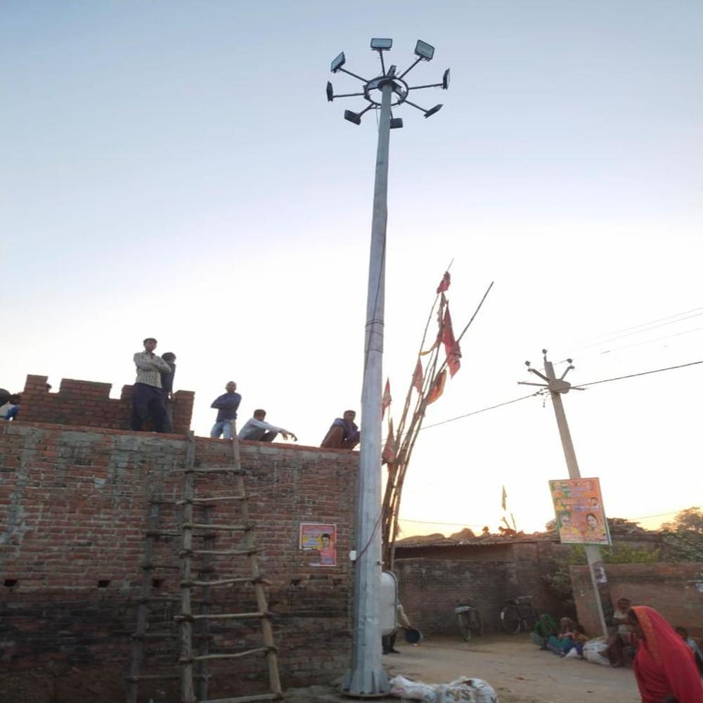 16 Mtr Highmast Lighting Pole - Color: As Per Requirement