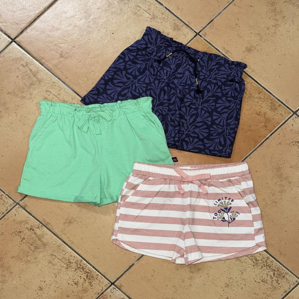 G22346 Girls 3 Pack Knit Shorts