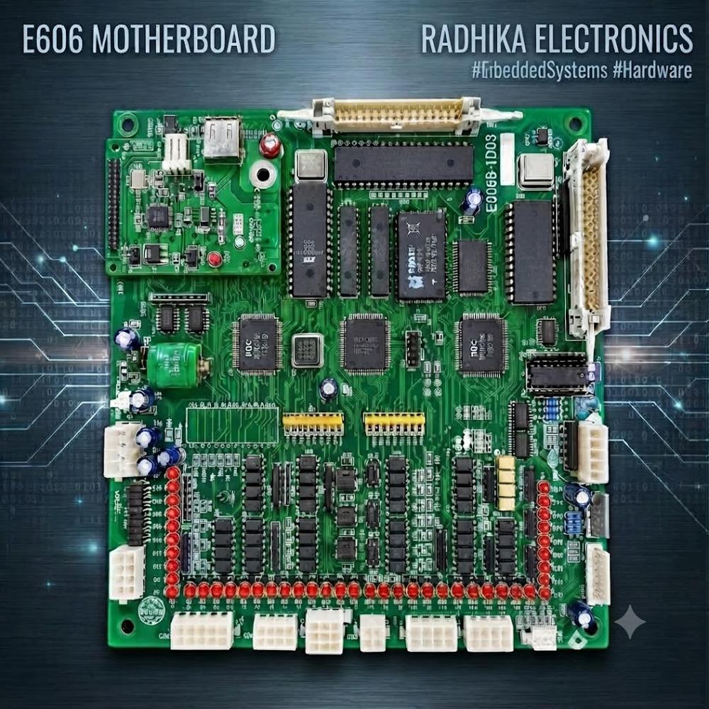 Embroidery Machine Control Board - Color: Green