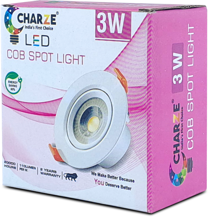 CHARZE LED PVC COB SPOT LIGHT