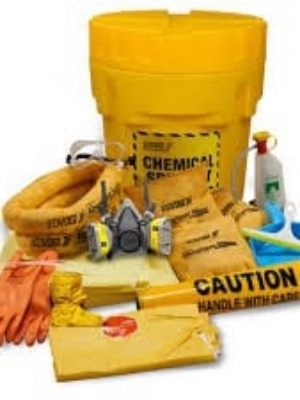 Udyogi Make-Oil Spill Kit Otk20-20 Liters - Color: Yellow