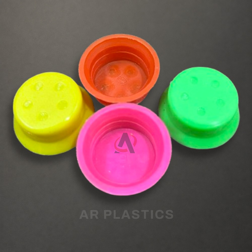 25 Mm Plastic Caps - Color: All Color Available