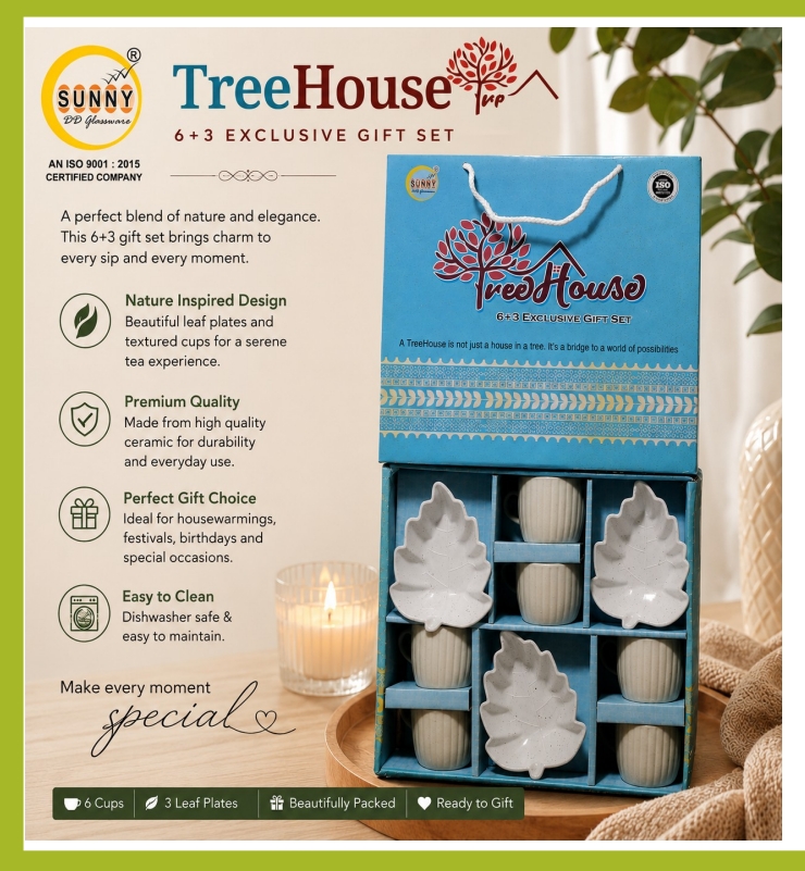 TREE HOUSE 6+3 EXCLUSIVE GIFT SET
