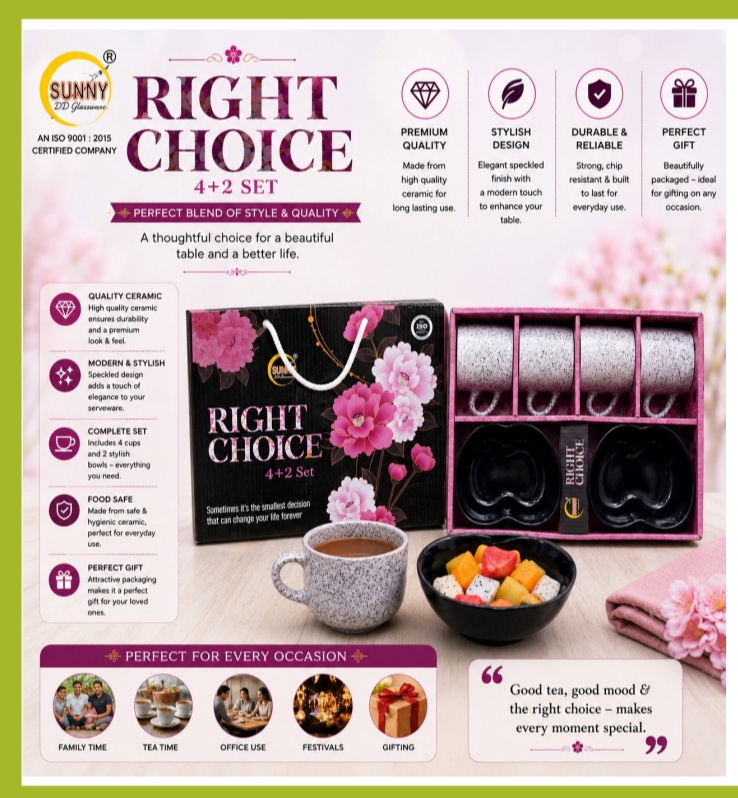 Right Choice 4+2 Gift Set