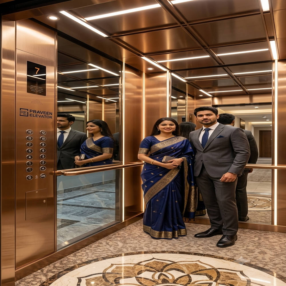 Passengers Lift Installation And Service For Madhya Pradesh G+3 Floors, 4-6 Passengers