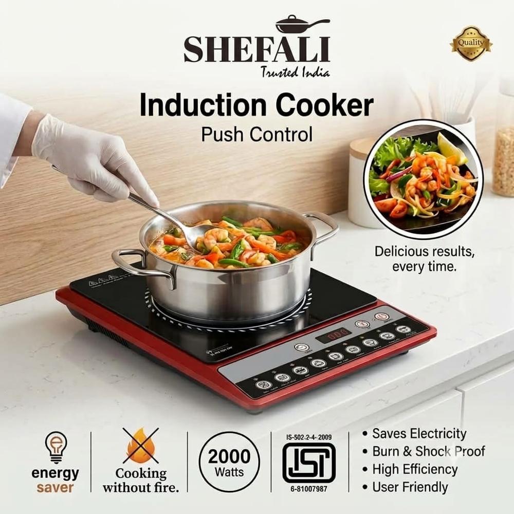 Shefali Induction Push Control 2000w