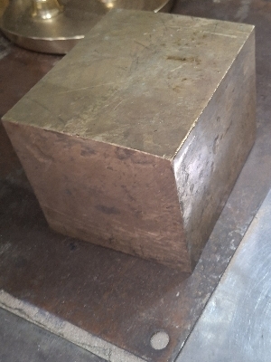 Brass plate