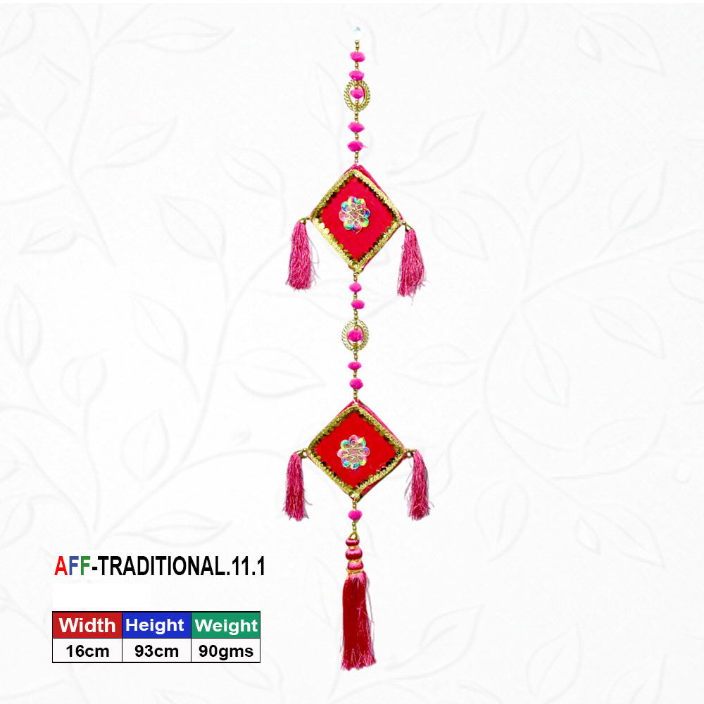 Artificial Traditional Crimson Diamond Latkan