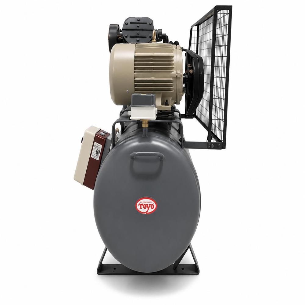 7.5Hp 300 Litres Two Stage Toyo Reciprocating Air Compressor