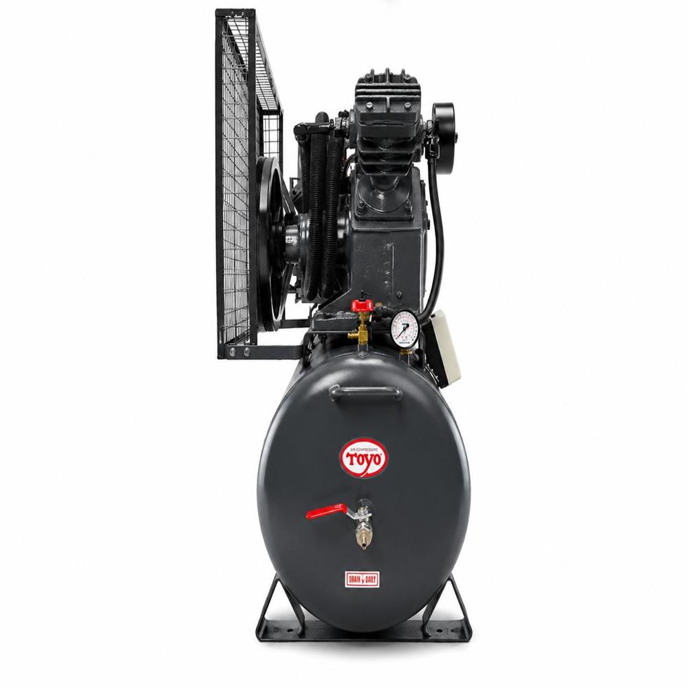 7.5Hp 300 Litres Two Stage Toyo Reciprocating Air Compressor