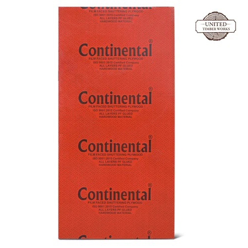 18mm 50 Kg Continental Waterproof Film Faced Shuttering Plywood