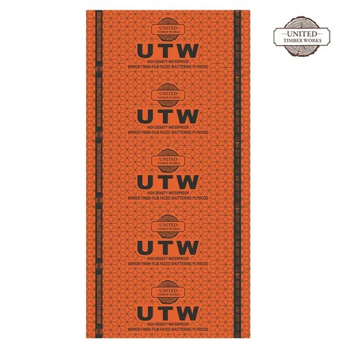 18 MM 45 Kg UTW Waterproof Film Faced Shuttering Plywood