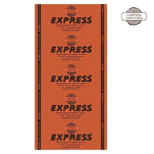12 MM 34 Kg Express Waterproof Film Faced Shuttering Plywood