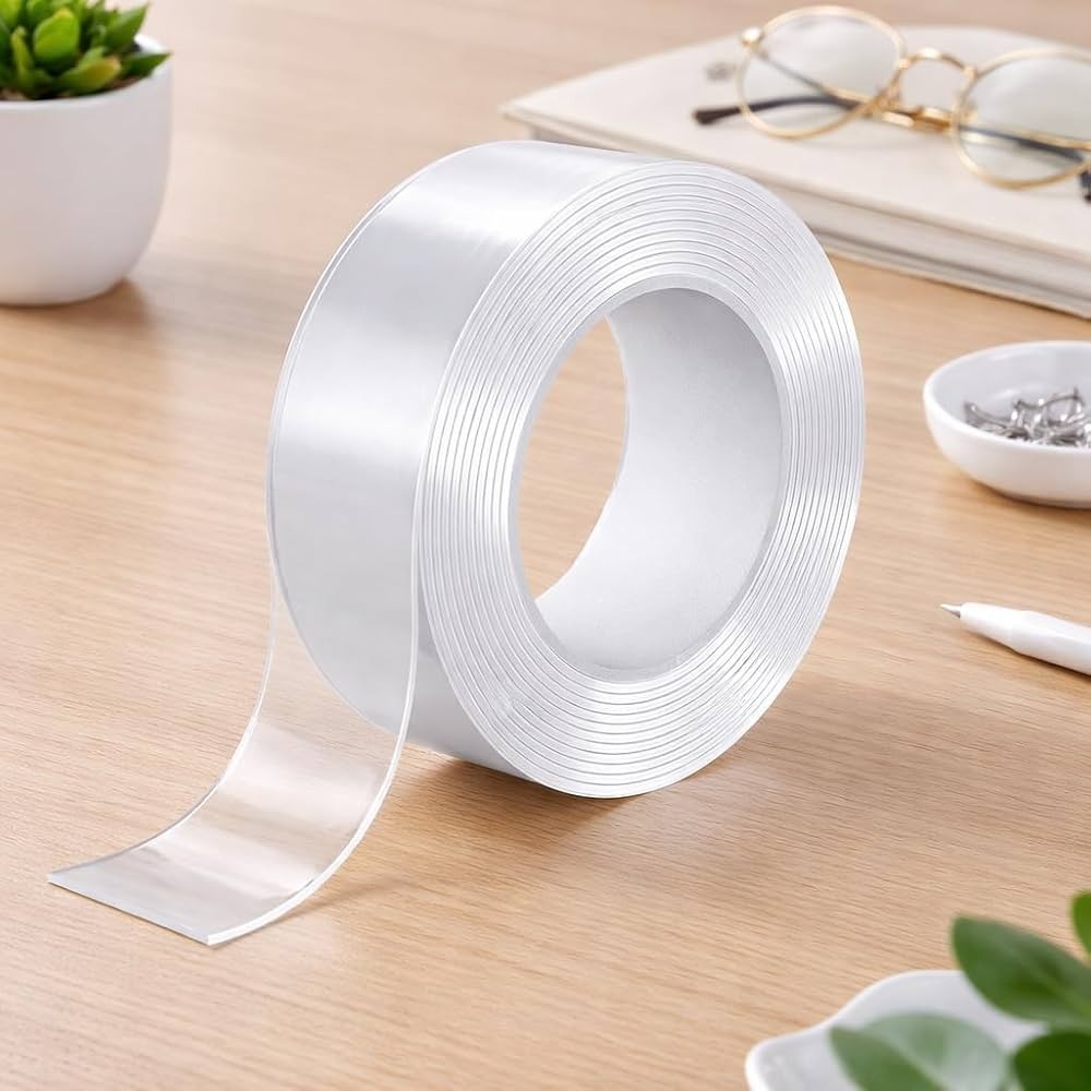 Transparent adhesive tape
