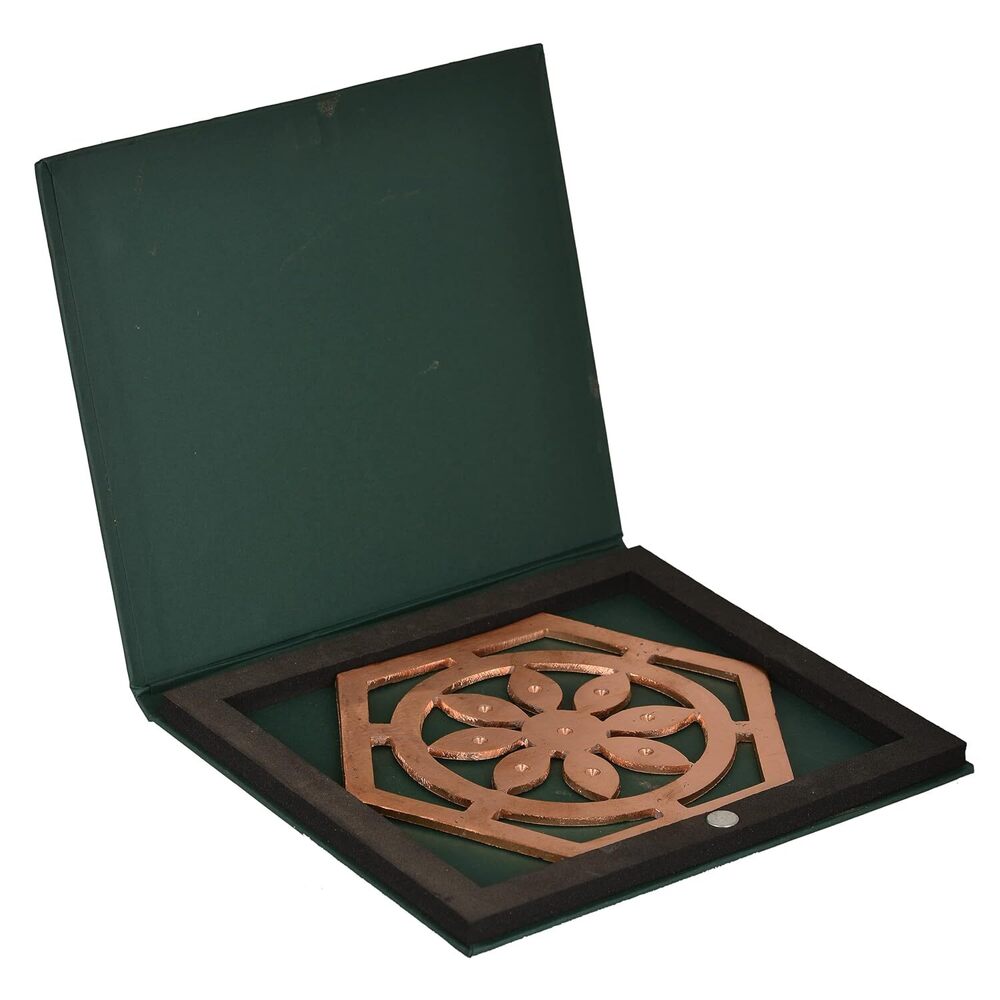 Brown Copper Bhaum Yantra Chakra
