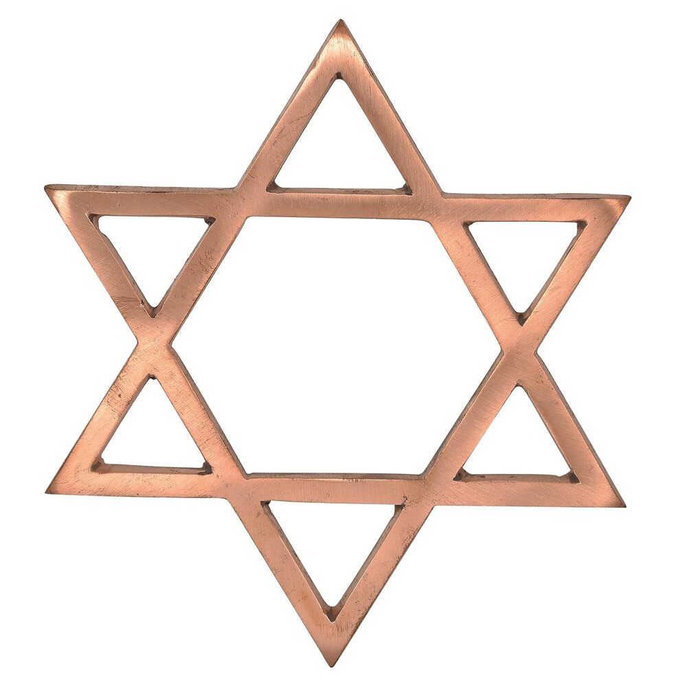 6 Inch Brown Copper Star Helix