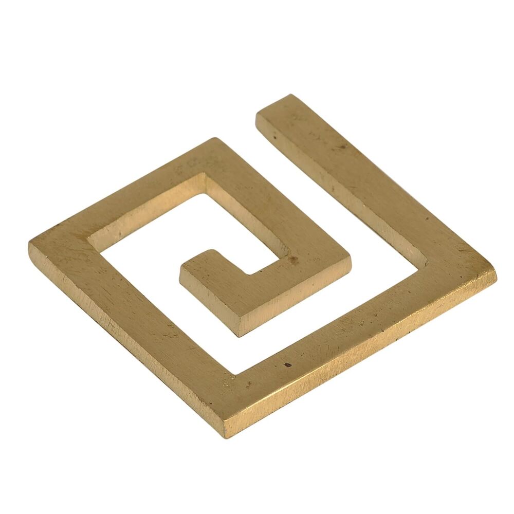 Golden Brass Helix Vastu Remedies