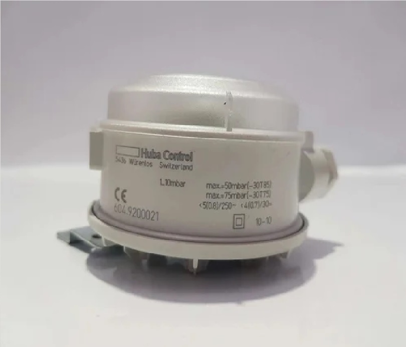 HUBA CONTROL 604.9500001 DIFFERENTIAL PRESSURE SWITCH 10-50 MBAR >>HUBA 604.9500001 Differential Pressure Switch