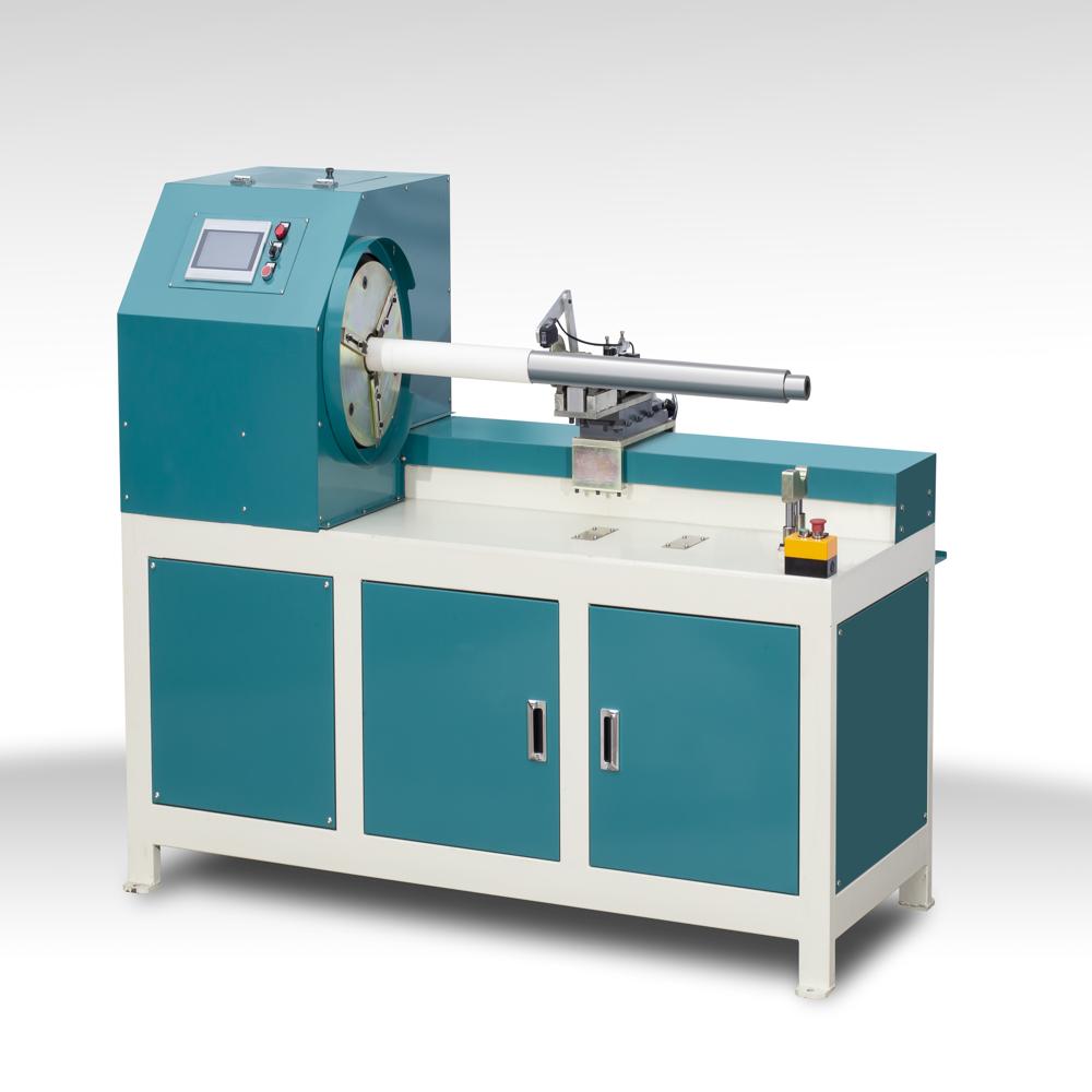 Paper Tube Cutting Machine - Color: Green