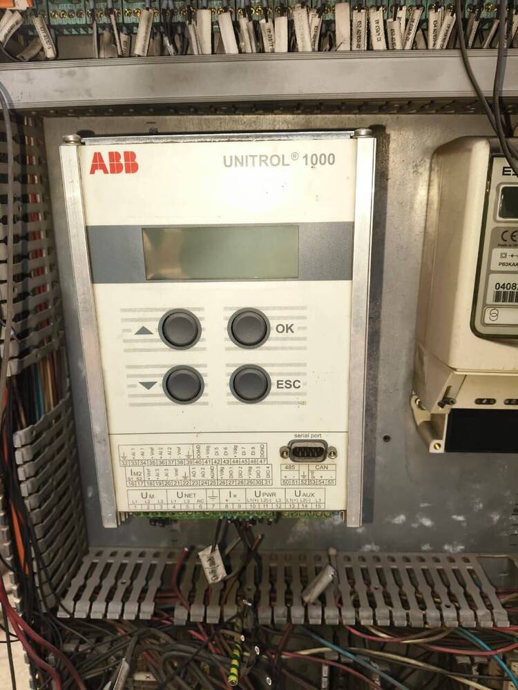 Abb Unitrol 1000 Automatic Voltage Regulator (Avr) Excitation Controller - Application: Marine Generators