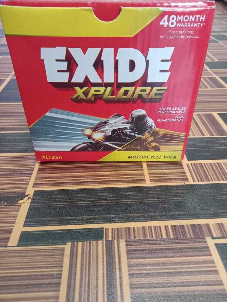 Exide Xplore XLTZ5A Motorcycle VRLA Battery